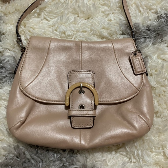 Coach Pearlescent Pink Crossbody Bag - Picture 2 of 7